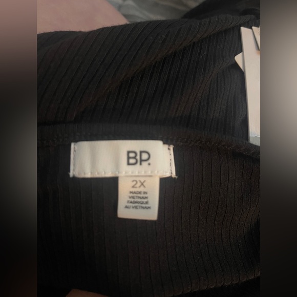 BP Ruched Cami Black Minidress Size 2X NWT - Picture 8 of 12